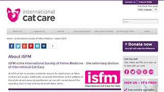 ISMF（国際猫医学協会）について